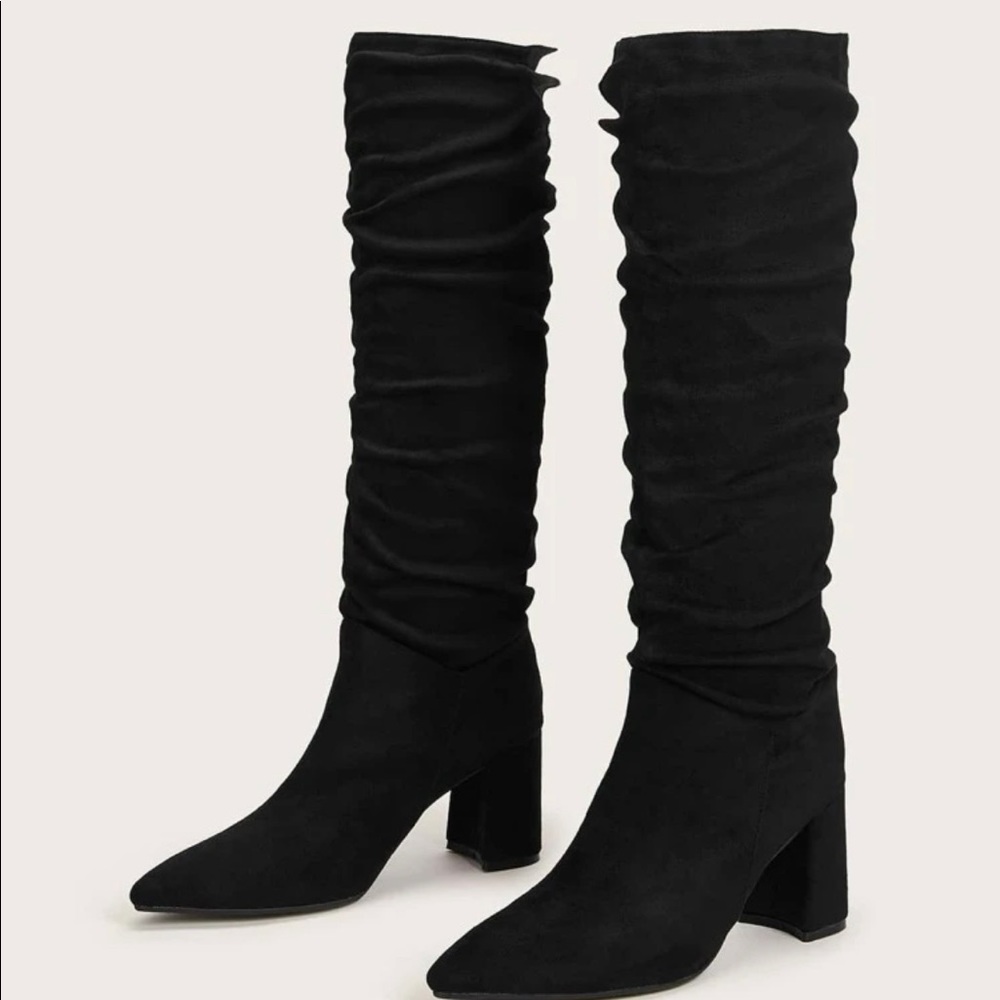 SHEIN knee high boots